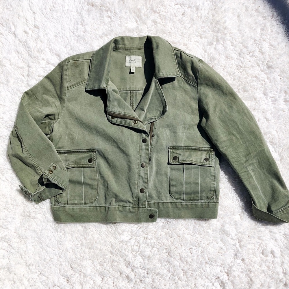 SOLD!!! Olive Green Jessica Simpson Jacket 🦖